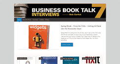 Desktop Screenshot of businessbooktalk.com